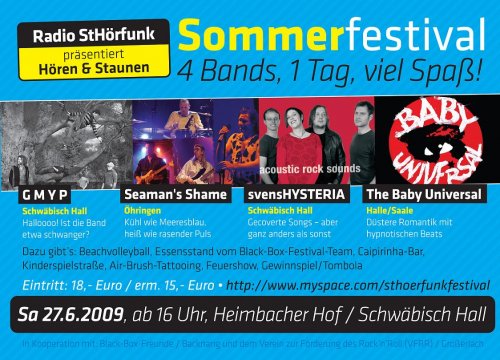 Sthoerfunk Festival